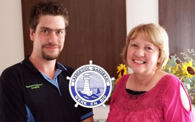 Laerskool Gansbaai se 2 nuwe opvoeders, Carina Brown (Gr 3.1)  en Hannes Grobler (Gr 5.1)